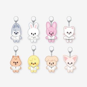 SKZOO COSTUME PLUSH KEYRING Stray Kids THIS & THAT MD