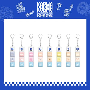 Stray Kids KARMA MERCH SKZOO KEYCAP KEYRING