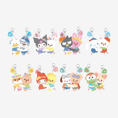 HUG PLUSH KEYRING Stray Kids SKZOO X SANRIO CHARACTERS