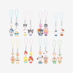 MINI FIGURE COUPLE KEYRING Stray Kids SKZOO X SANRIO CHARACTERS