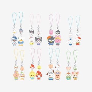 MINI FIGURE COUPLE KEYRING Stray Kids SKZOO X SANRIO CHARACTERS