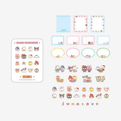 TIN CASE STICKY NOTE SET Stray Kids SKZOO X SANRIO CHARACTERS