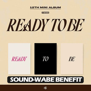 [SOUND-WAVE POB] TWICE – 12th Mini album [READY TO BE]