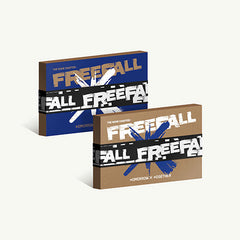 TXT FREEFALL Weverse album (Weverse Albums ver.), blue cover with bold FREEFALL text