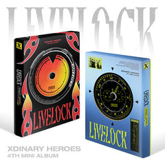 Xdinary Heroes – 4th Mini album [Livelock] - Standard Version - Mostly K-pop Red K-pop