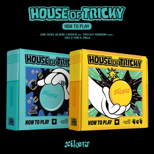 xikers – 2ND Mini album [HOUSE OF TRICKY : HOW TO PLAY] - Mostly K-pop Hiker [Teal]