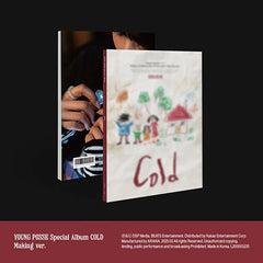 YOUNG POSSE - COLD [Special Album] - Mostly K-pop Photobook [Blue]