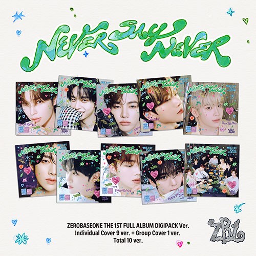 ZEROBASEONE – The 1st Full Album [NEVER SAY NEVER] (DIGIPACK Ver.)
