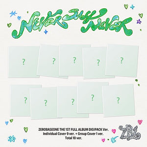 ZEROBASEONE – The 1st Full Album [NEVER SAY NEVER] (DIGIPACK Ver.)