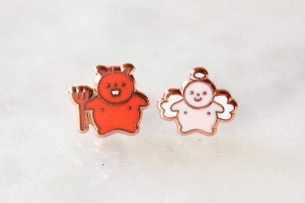 Angel and Devil Earrings - Mostly K-pop
