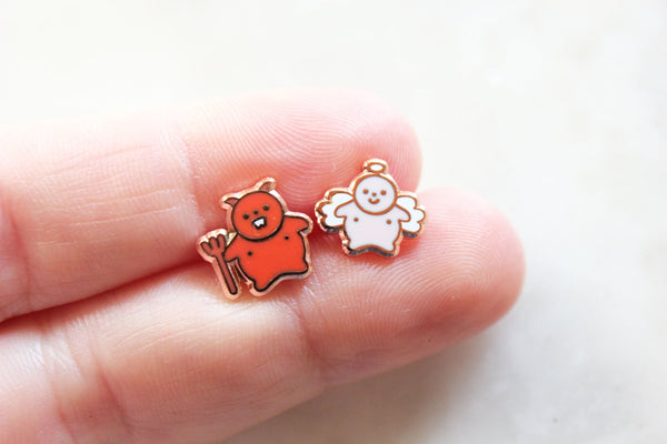 Angel and Devil Earrings - Mostly K-pop