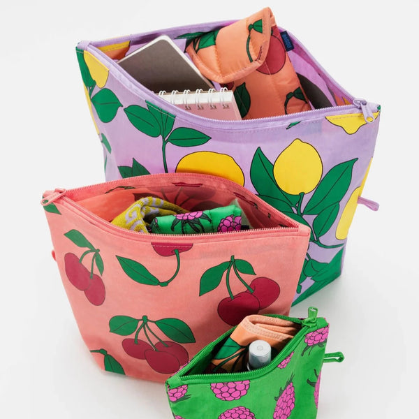 Baggu Sunshine Fruit Go Pouch Set