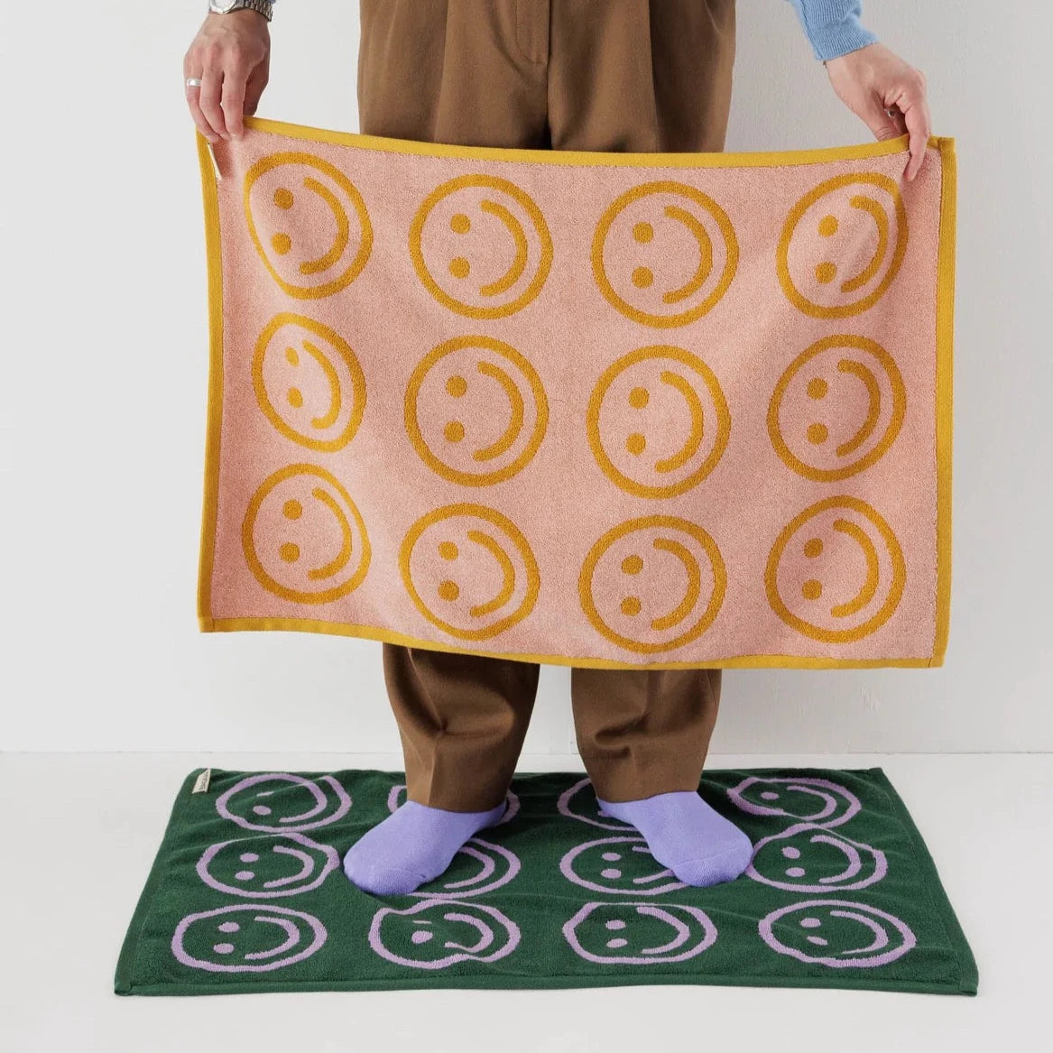 Baggu Marigold Happy Mix Hand Towel Set- Set of 2