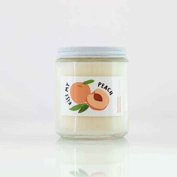 Kiss My Peach Handmade Soy Candle