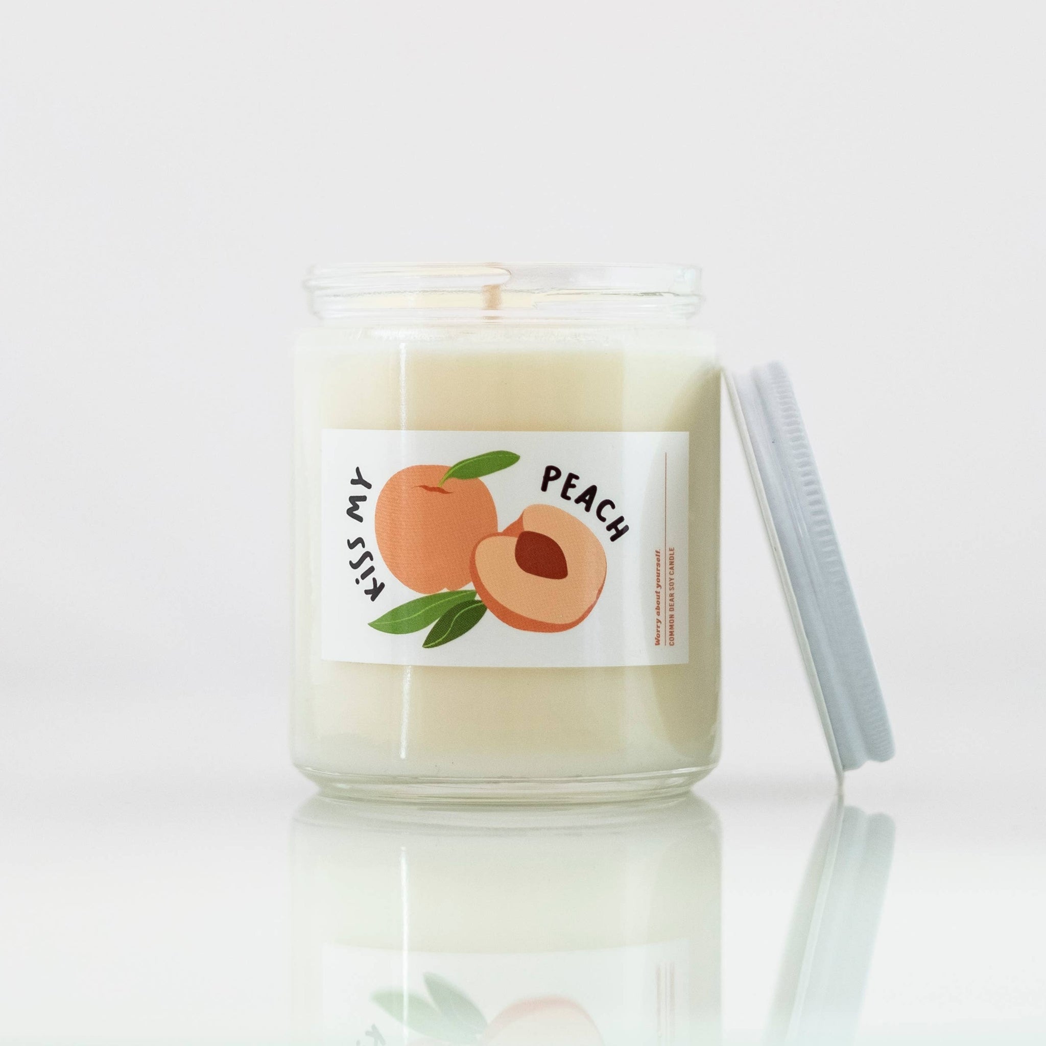 Kiss My Peach Handmade Soy Candle