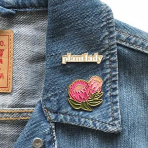 Plant Lady Enamel Pin - Mostly K-pop
