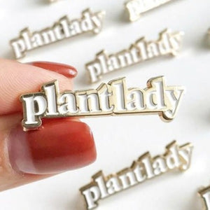 Plant Lady Enamel Pin - Mostly K-pop
