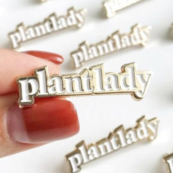 Plant Lady Enamel Pin - Mostly K-pop