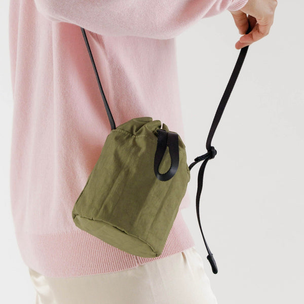 Baggu Mini Bucket Bag Moss