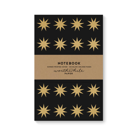 Stars Pattern Notebook