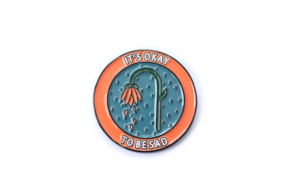 It's Okay To Be Sad Enamel Pin - Mostly K-pop